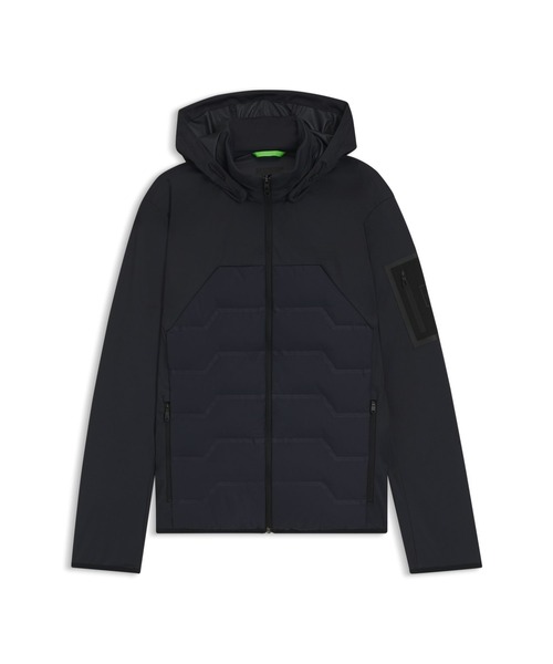 HUGO BOSS ライトジャケット・ブラック BOSS（HUGO BOSS） コート ジャケット はっ水ダウンジャケット ライト