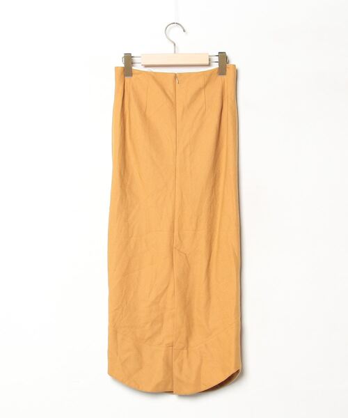 「EFFE BEAMS」 タイトスカート 36 イエロー レディース_画像2