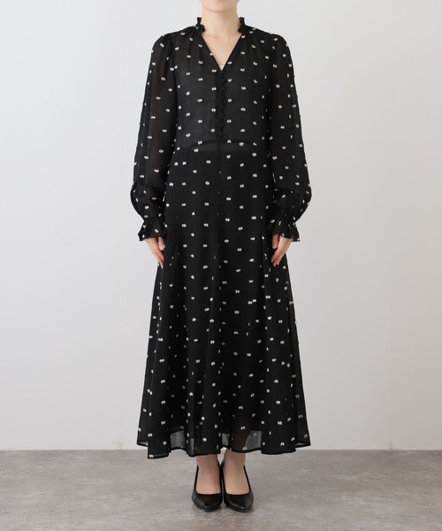 IENA（イエナ） ワンピース PONPONフレアワンピース : ZOZOTOWN Yahoo