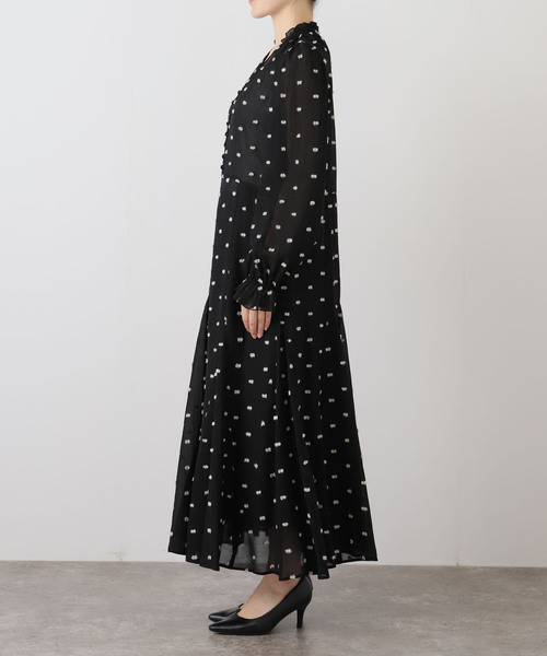 IENA（イエナ） ワンピース PONPONフレアワンピース : ZOZOTOWN Yahoo