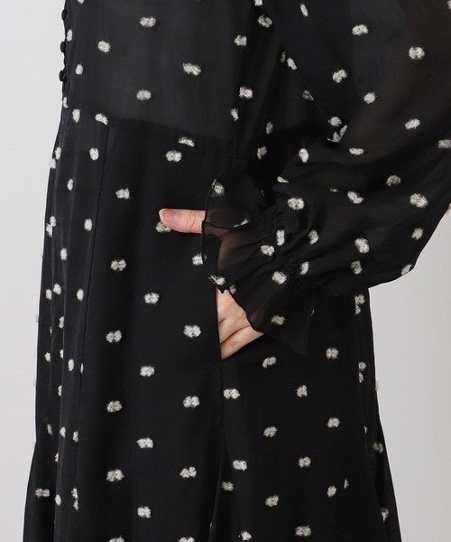 IENA（イエナ） ワンピース PONPONフレアワンピース : ZOZOTOWN Yahoo