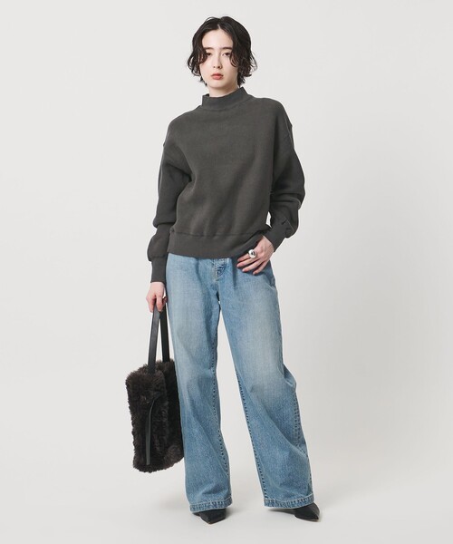 TICCA（ティッカ） トレーナー スウェット 「TICCA」ウラケ ハイネック