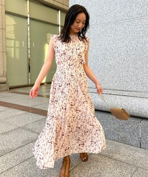 SNIDEL（スナイデル） ノースリーブワンピース 00 ピンク レディース