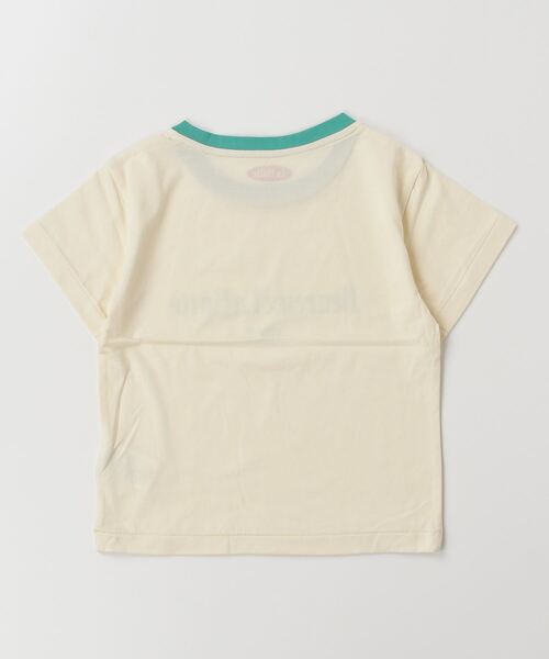 「こども ビームス」 「KIDS」半袖Tシャツ 100 ホワイト キッズ_画像2