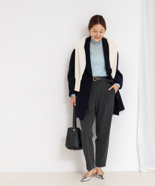 NOLLEY'S（ノーリーズ） パンツ ウォッシャブル裏起毛イージー