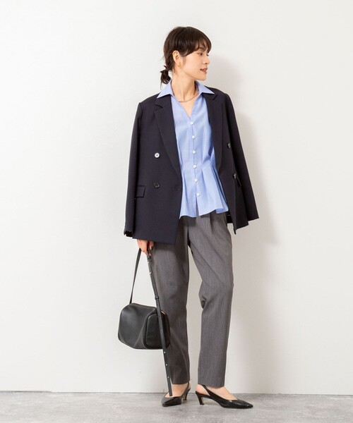 NOLLEY'S（ノーリーズ） パンツ ウォッシャブル裏起毛イージー