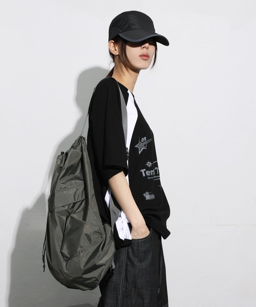 「FOLLOWIN」 半袖Tシャツ FREE アイボリー レディース_画像7
