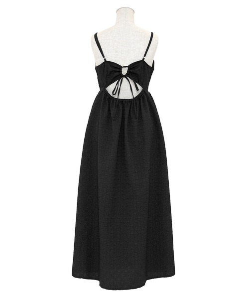 「PUNYUS」 キャミソールワンピース 4 ブラック レディース_画像3