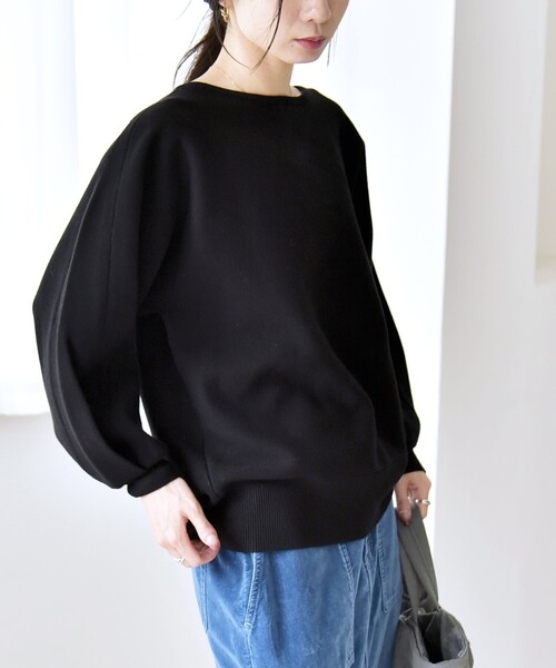 quaranciel ニット セーター quaranciel:「手洗い可能」ダブルフェイス