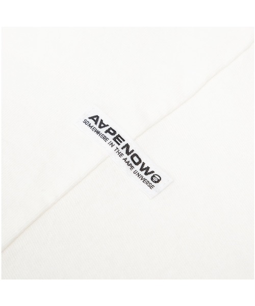 「AAPE BY A BATHING APE」 半袖Tシャツ MEDIUM アイボリー メンズ_画像6