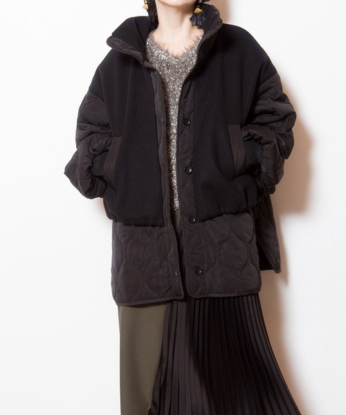 ジャケット・アウター OSMOSIS OSMOSIS（オズモーシス） コート アウター キルティングレイヤード