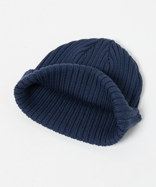 キジマタカユキ 23AW カシミヤニットワッチキャップ ネイビー KIJIMA TAKAYUKI（キジマタカユキ） ニット帽 ニットキャップ 「KIJIMA