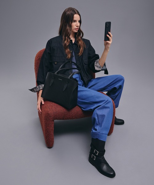 るいるい亭にゅ　9,10,11 トートバッグ 黒 まとめ　あらいずみるい CHARLES ＆ KEITH（チャールズ&キース） トートバッグ Allyn アリン