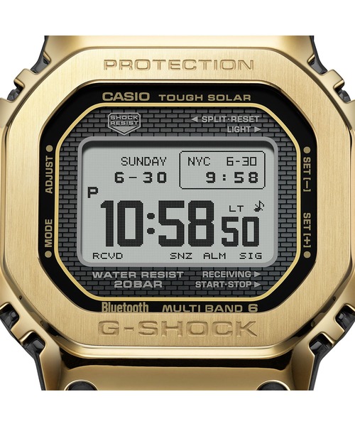 G-SHOCK 腕時計 フルメタル / スマートフォンリンク＆電波ソーラー GMW