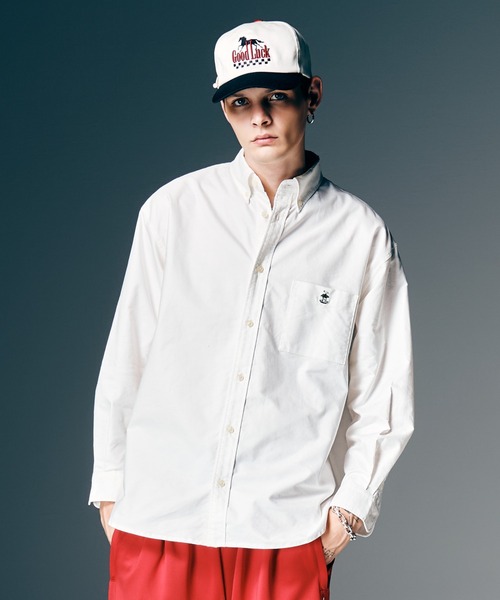 glamb（グラム） シャツ Forbidden Apple Oxford Shirt / フォビドゥン