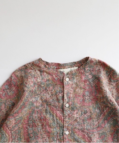 「HARVESTY」 長袖ワンピース 2 ブルー レディース_画像8