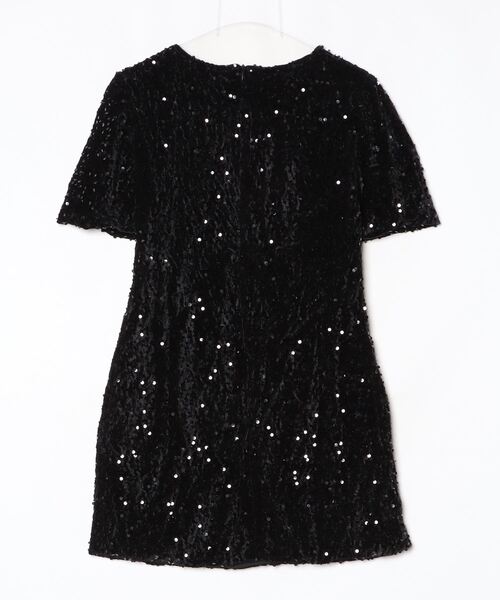 Ritomo De Ricco ドレス 光沢スパンコールミニドレス : ZOZOTOWN Yahoo