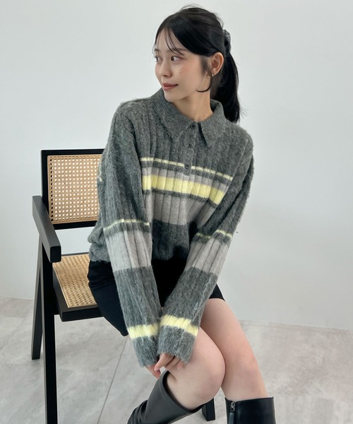 Futier Land（フューティアランド） ニット セーター アルパカタッチ