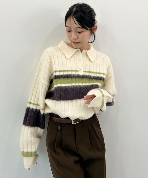 Futier Land（フューティアランド） ニット セーター アルパカタッチ
