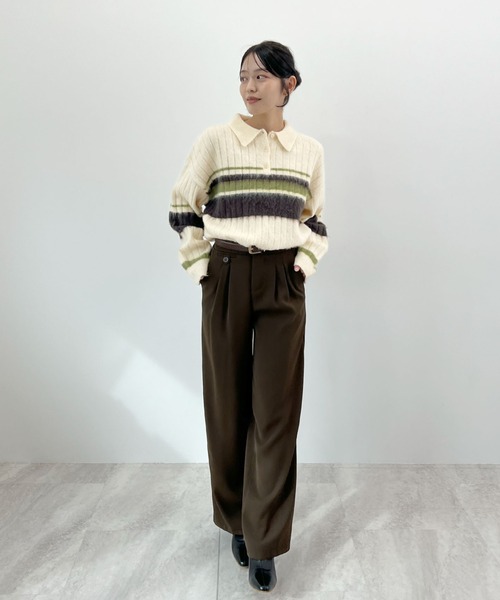 Futier Land（フューティアランド） ニット セーター アルパカタッチ