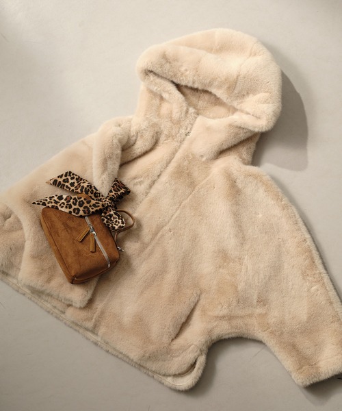 ZAKKA-BOX（ザッカボックス） コート アウター ドルマンソフトファー