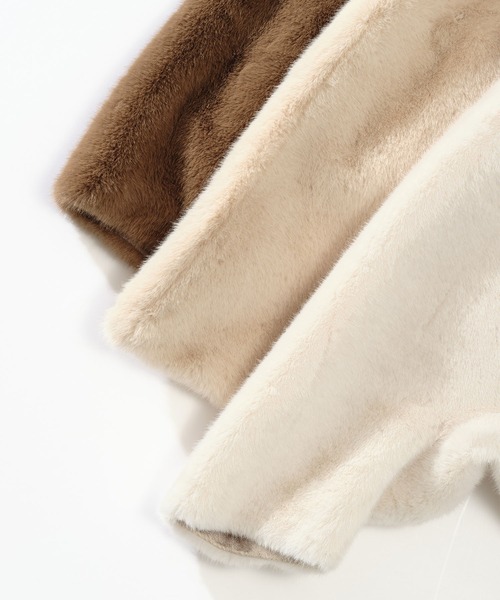 ZAKKA-BOX（ザッカボックス） コート アウター ドルマンソフトファー