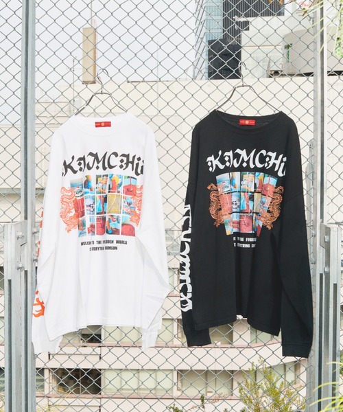 TENGA（テンガ） tシャツ TENGA×KOREAN ROUGE KIMCHII Long sleeve TEE