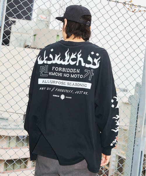 TENGA（テンガ） tシャツ TENGA×KOREAN ROUGE KIMCHII Long sleeve TEE