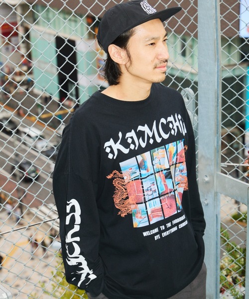 TENGA（テンガ） tシャツ TENGA×KOREAN ROUGE KIMCHII Long sleeve TEE