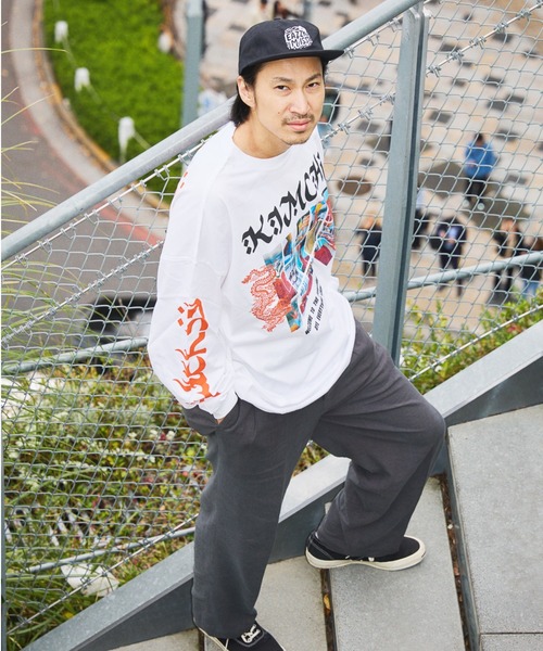 TENGA（テンガ） tシャツ TENGA×KOREAN ROUGE KIMCHII Long sleeve TEE
