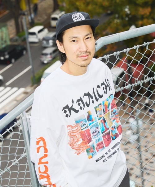 TENGA（テンガ） tシャツ TENGA×KOREAN ROUGE KIMCHII Long sleeve TEE