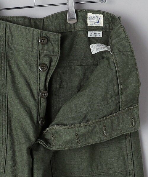 orSlow（オアスロウ） パンツ 1 オリーブ メンズ : ZOZOTOWN Yahoo!店