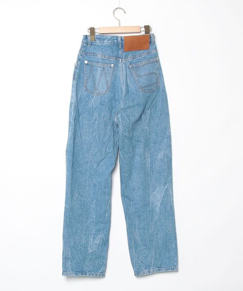 カラーデニムパンツ【MAISON SPECIAL/メゾンスペシャル】　サイズ38 MAISON SPECIAL（メゾンスペシャル） デニムパンツ 38 ブルー