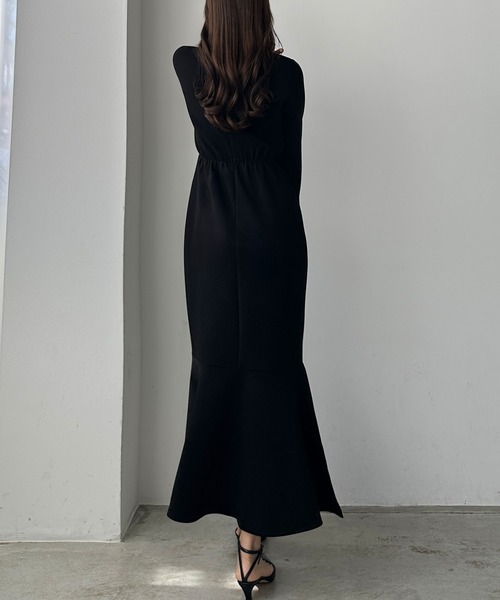 Louere（ルエレ） 長袖ワンピース SMALL ブラック レディース