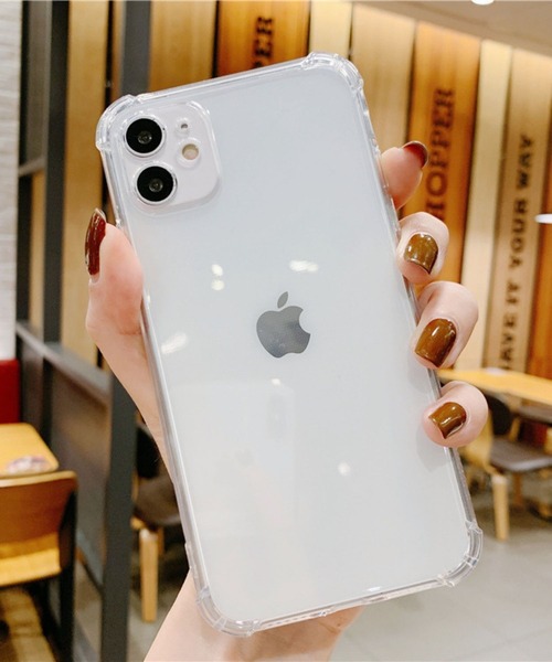 スマホケース 「456728」クリアアイフォンケース/スマホケース(RZ