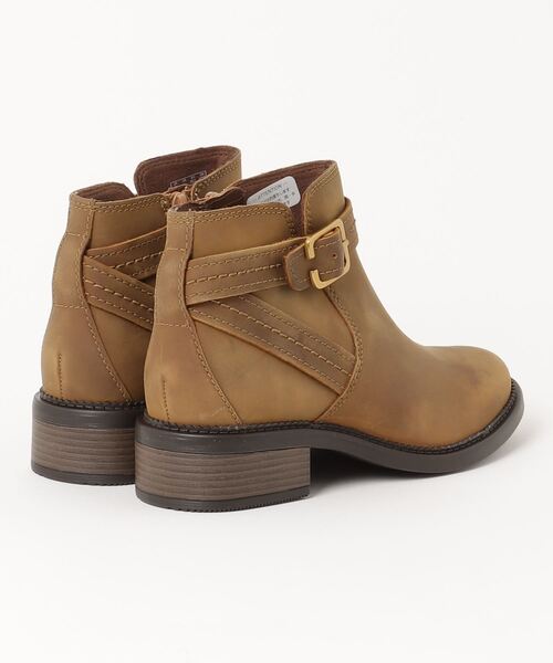 「Clarks」 ショートブーツ UK4.5 ダークブラウン レディース_画像2
