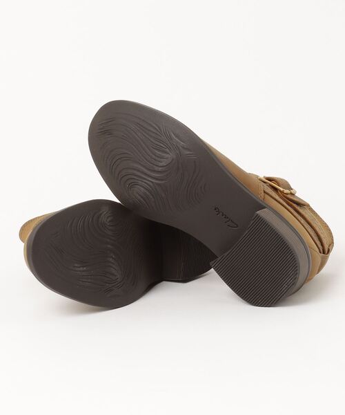 「Clarks」 ショートブーツ UK4.5 ダークブラウン レディース_画像3
