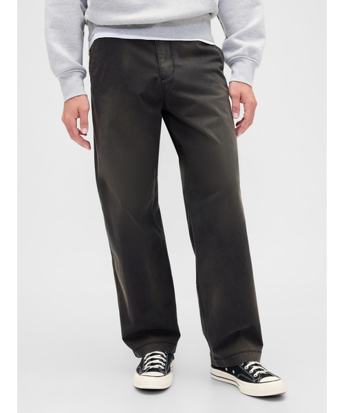 GAP（ギャップ） チノパン バギーカーキパンツ メンズ : ZOZOTOWN