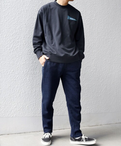 SHIPS any スウェットパンツ ジャージ any:「洗濯機可能」ニット