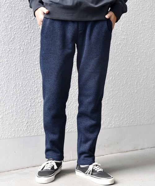 SHIPS any スウェットパンツ ジャージ any:「洗濯機可能」ニット