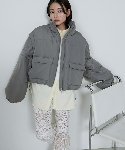 le ELMi ブルゾン FREE グレー レディース : ZOZOTOWN Yahoo!店 - 通販