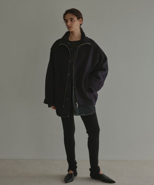 ETRE TOKYO（エトレトウキョウ） レギンス スパッツ ヘムボタンニット