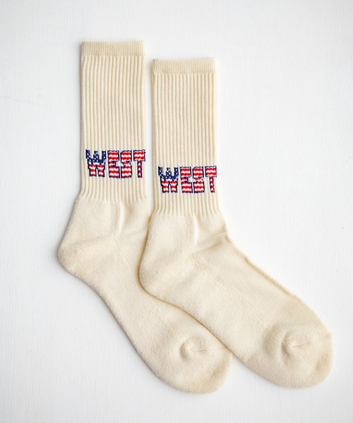 ANONYMOUSISM（アノニマスイズム） 靴下 日本製 国産 'OUT WEST' ワン
