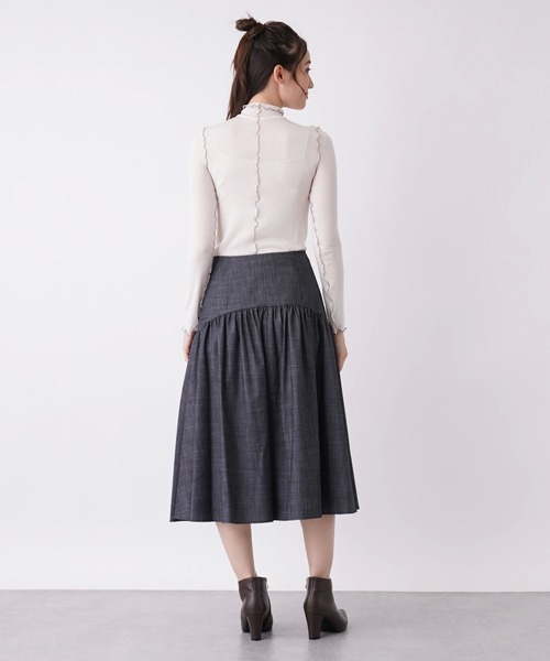 「en recre」 長袖カットソー 2 クリアグリーン レディース_画像4