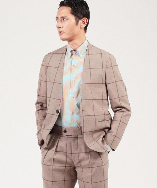 TOMORROWLAND（トゥモローランド） テーラードジャケット 46 ブルー系