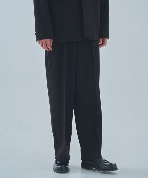 Noen（ノエン） スラックス クラシックストレートスラックス