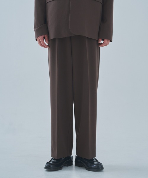 Noen（ノエン） スラックス クラシックストレートスラックス