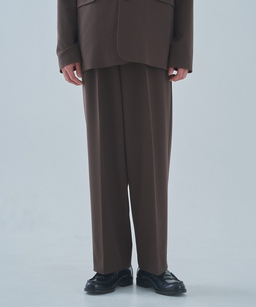 Noen（ノエン） スラックス クラシックストレートスラックス