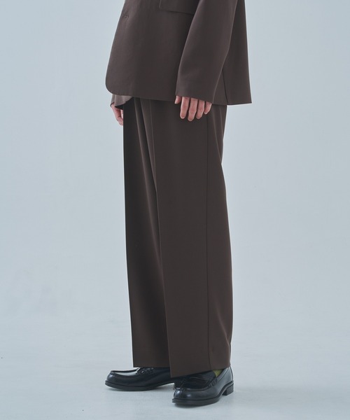 Noen（ノエン） スラックス クラシックストレートスラックス