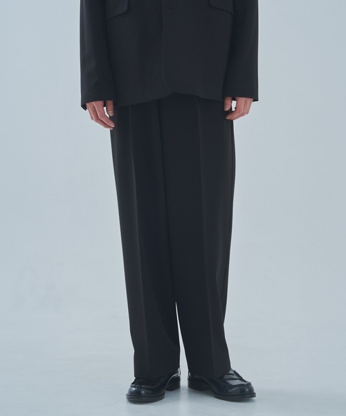 Noen（ノエン） スラックス クラシックストレートスラックス